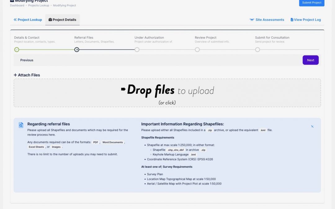 Projects and Surveys